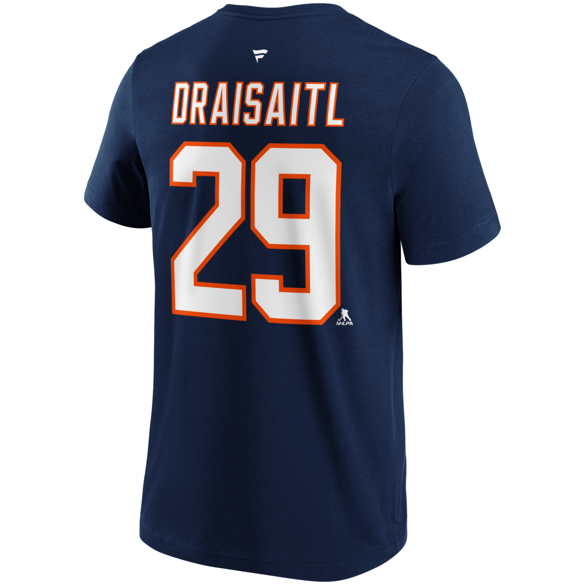 Leon Draisaitl #29 Edmonton Oilers Fanatics NHL Player T-Shirt Navy - STADIUMDREAMS