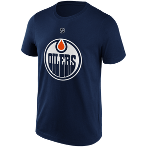 Leon Draisaitl #29 Edmonton Oilers Fanatics NHL Player T-Shirt Navy - STADIUMDREAMS