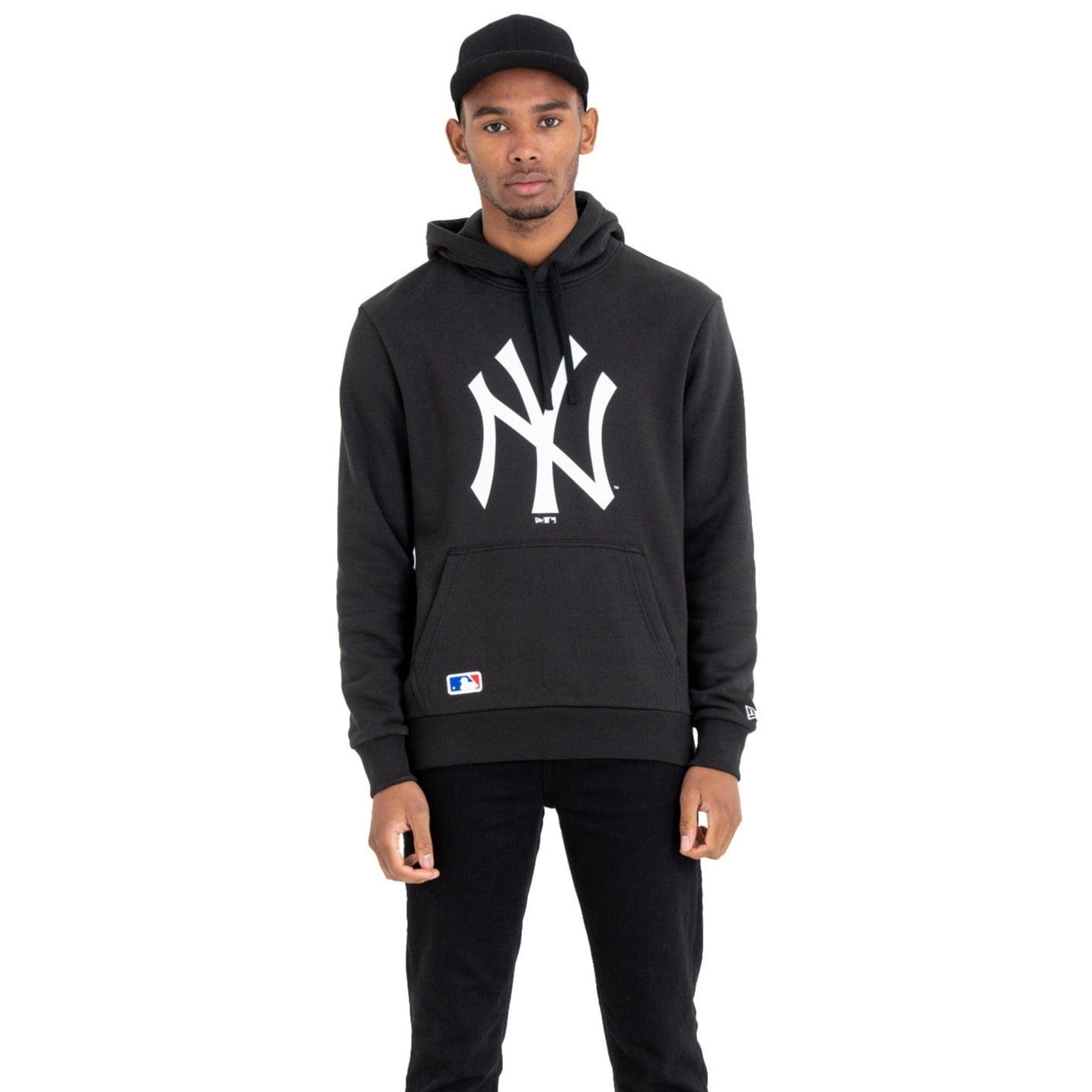 New York Yankees MLB Team Logo Hoodie schwarz - STADIUMDREAMS