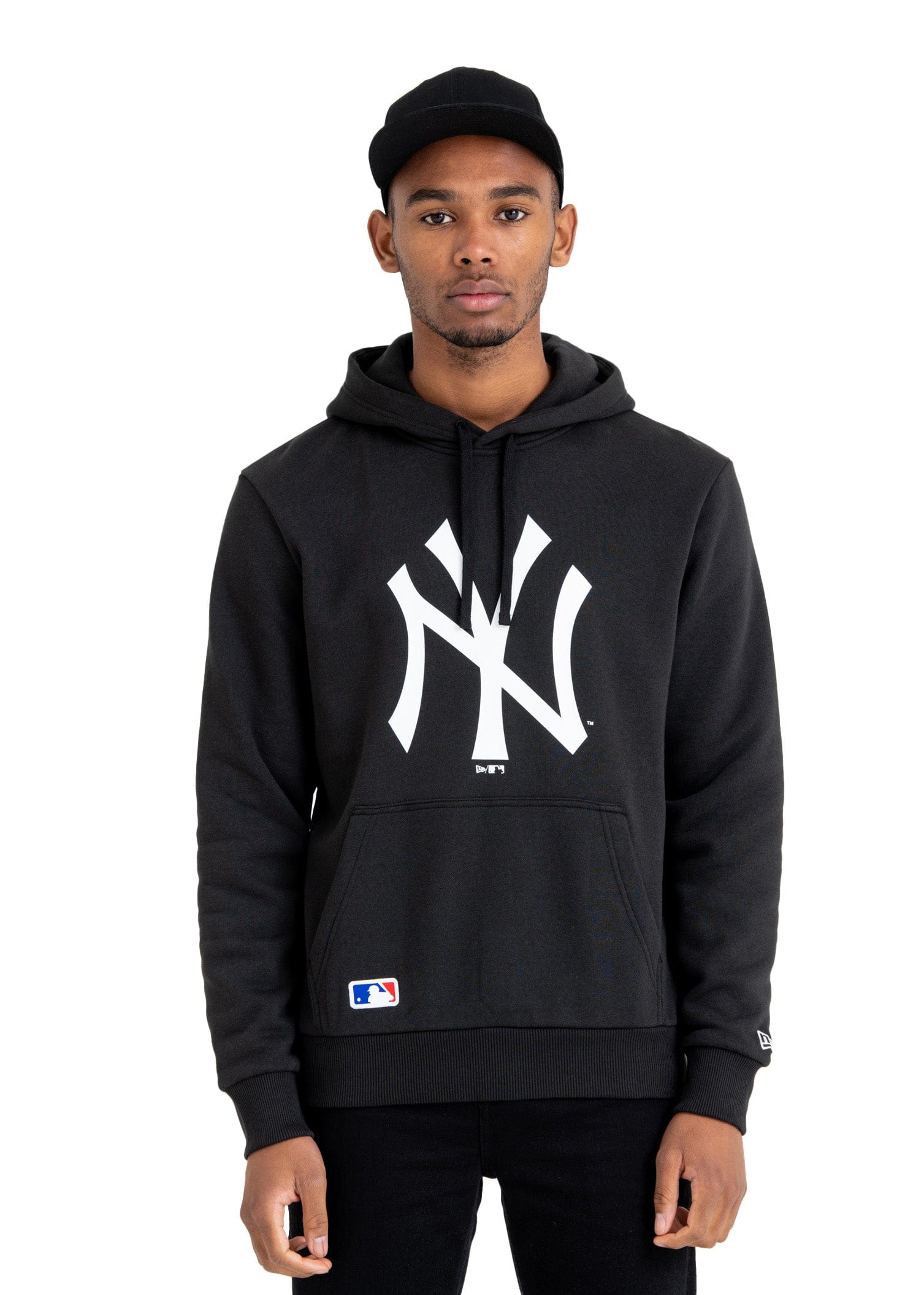 New York Yankees MLB Team Logo Hoodie schwarz - STADIUMDREAMS