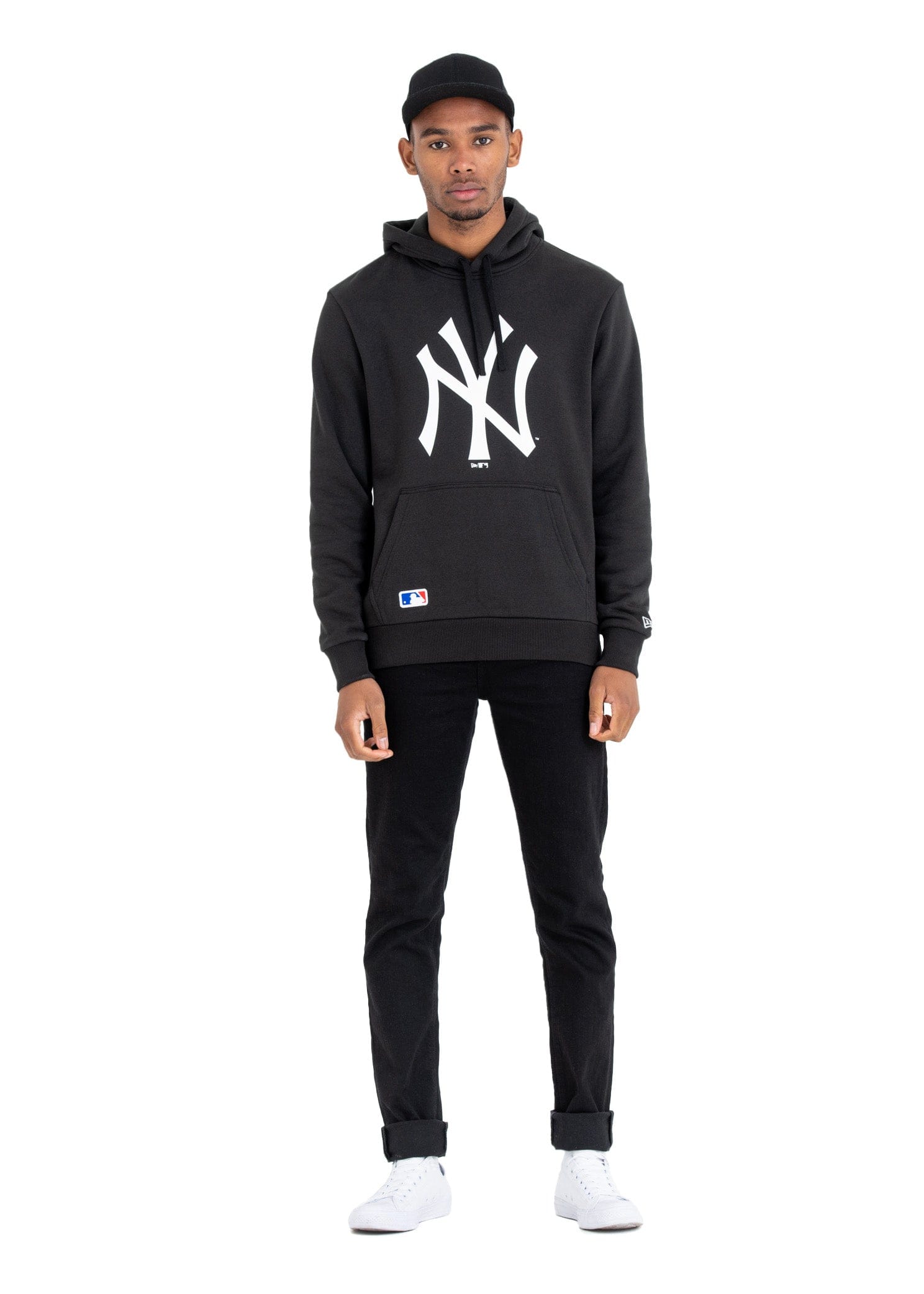 New York Yankees MLB Team Logo Hoodie schwarz - STADIUMDREAMS