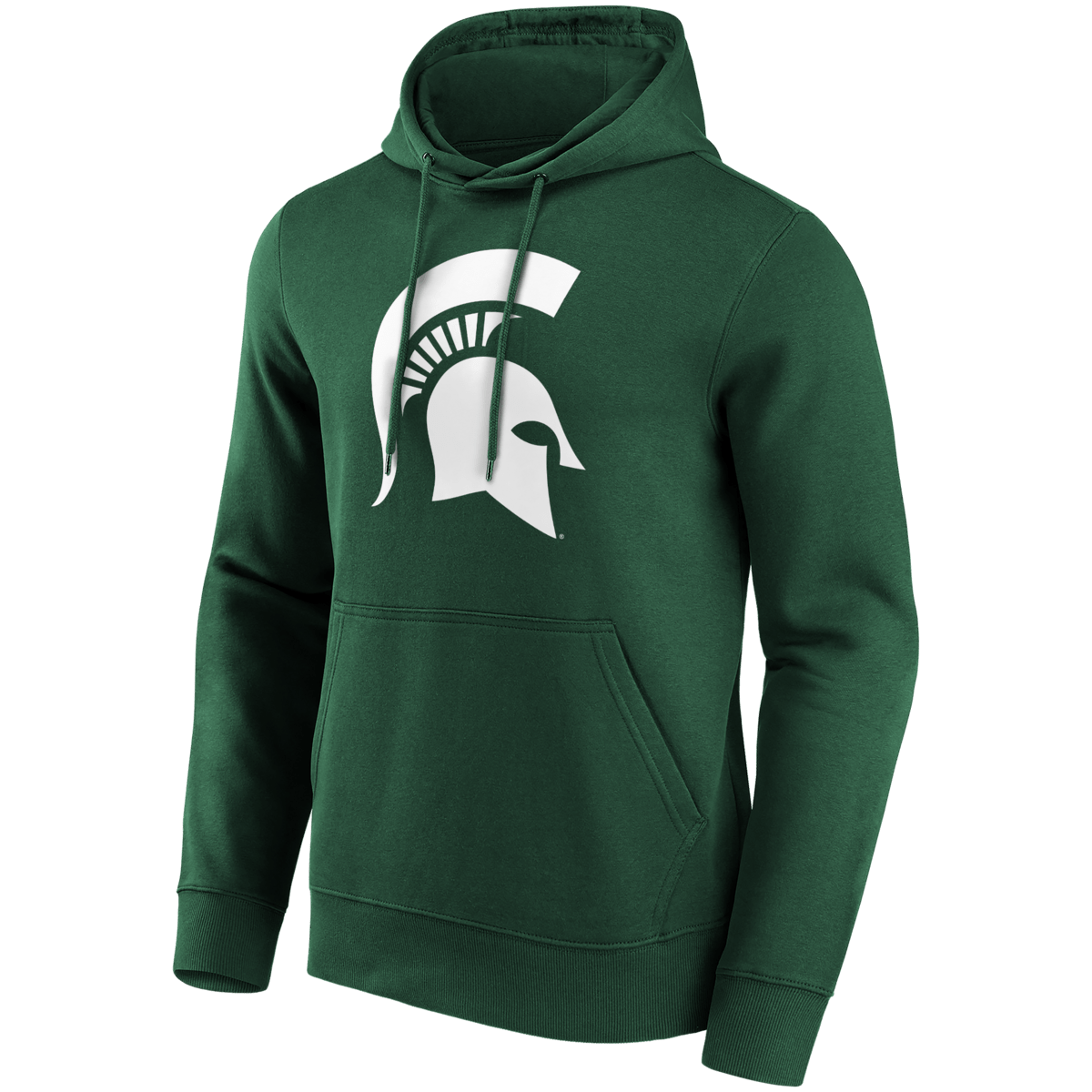 Michigan State Spartans Fanatics NCAA Primary Logo Grafik College Hoodie Grün - STADIUMDREAMS