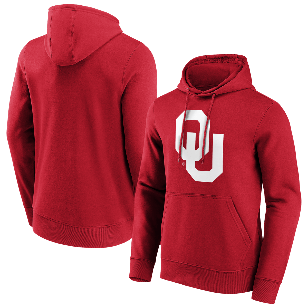 Oklahoma Sooners Fanatics NCAA Primary Logo Grafik College Hoodie Rot - STADIUMDREAMS