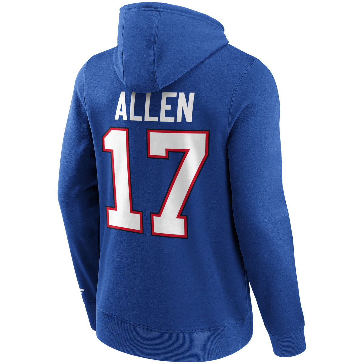 Josh Allen #17 Buffalo Bills Fanatics NFL Player Hoodie Blau - STADIUMDREAMS