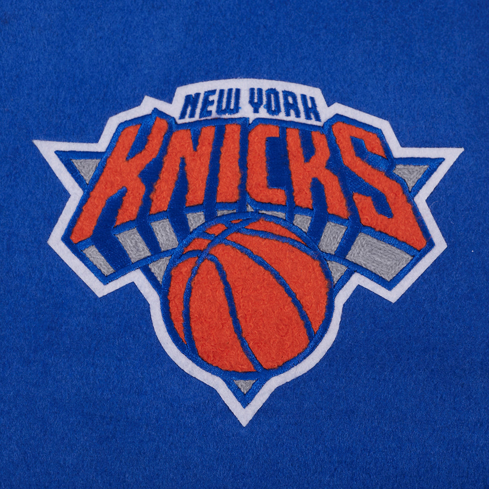 New York Knicks Pro Standard 2026 NBA Champions Limited Edition College Jacke Blau