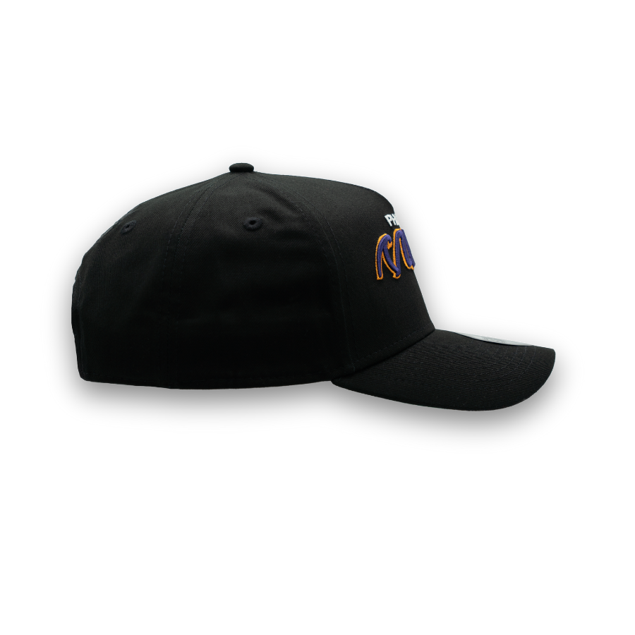 Phoenix Suns Upside Down New Era 9FORTY A-Frame NBA Cap Schwarz StadiumDreams Exclusive