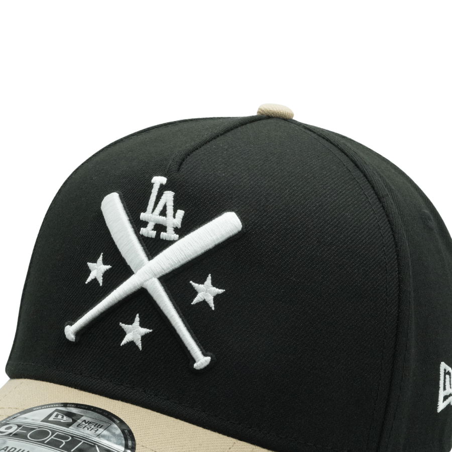 Los Angeles Dodgers New Era Allstar Game 2022 Side Patch 9FORTY A-Frame MLB Cap Schwarz - SD Exclusive - STADIUMDREAMS