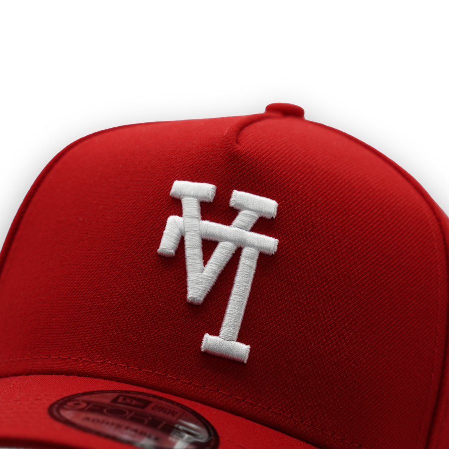 Los Angeles Dodgers Upside Down New Era 9FORTY A-Frame MLB Cap Rot StadiumDreams Exclusive