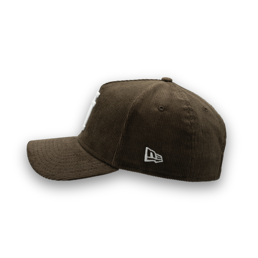 Los Angeles Dodgers Cord Upside Down New Era 9FORTY A-Frame MLB Cap Braun StadiumDreams Exclusive