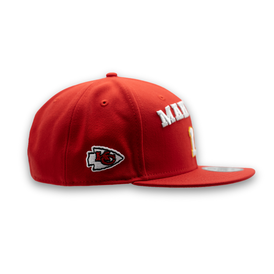 Kansas City Chiefs Patrick Mahomes #15 New Era 9FIFTY NFL Player Cap Rot StadiumDreams Exclusive