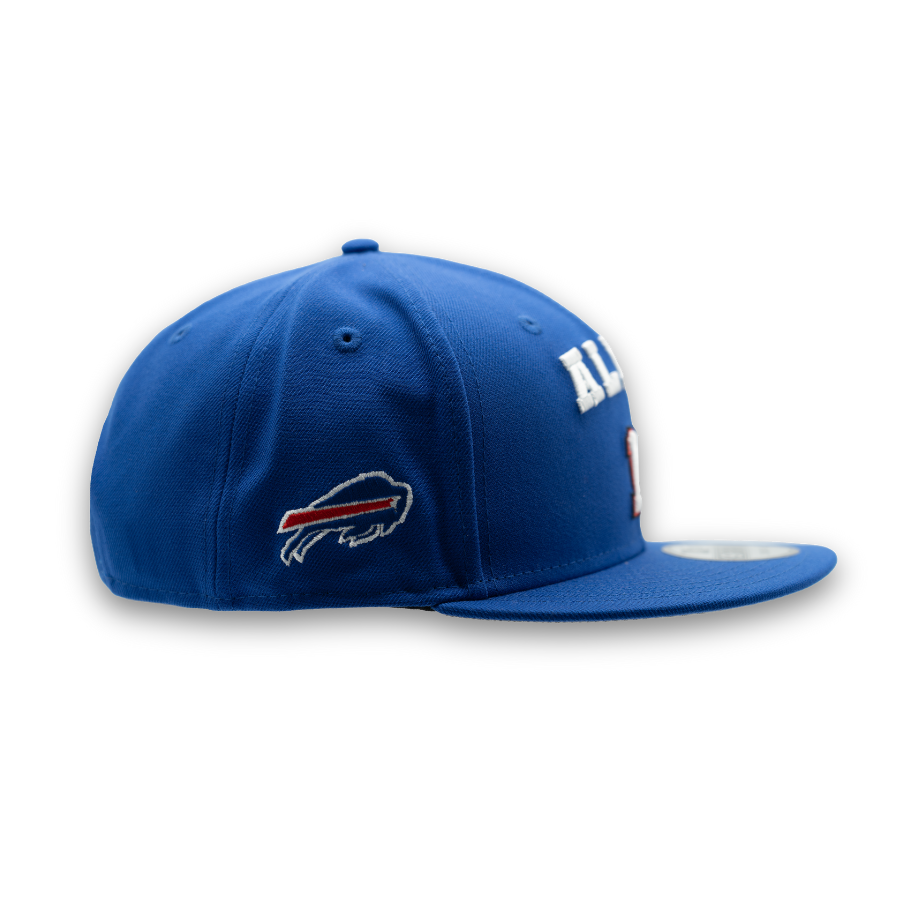 Buffalo Bills Josh Allen #17 New Era 9FIFTY NFL Player Cap Blau StadiumDreams Exclusive