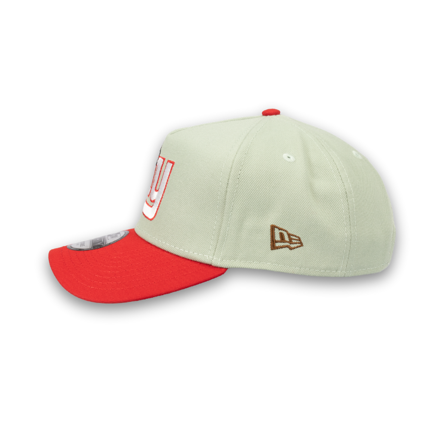 New York Giants Limited Edition New Era 9FORTY A-Frame NFL Cap Grün StadiumDreams Exclusive