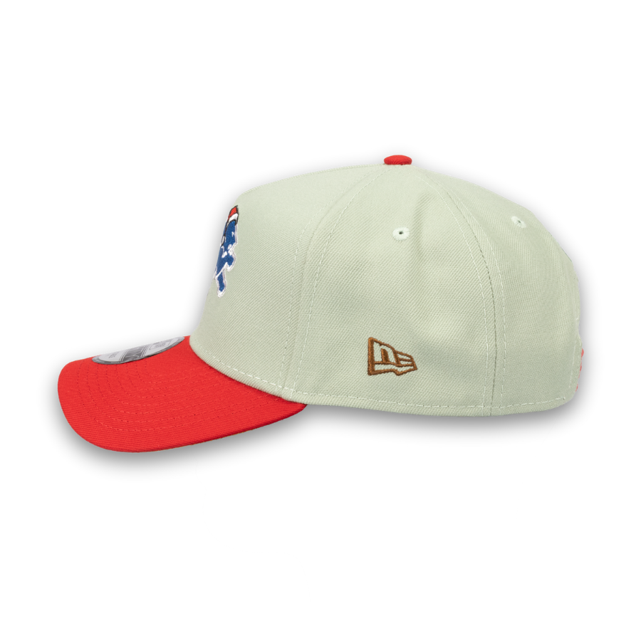 Detroit Lions Christmas Edition New Era 9FORTY A-Frame NFL Cap Grün StadiumDreams Exclusive