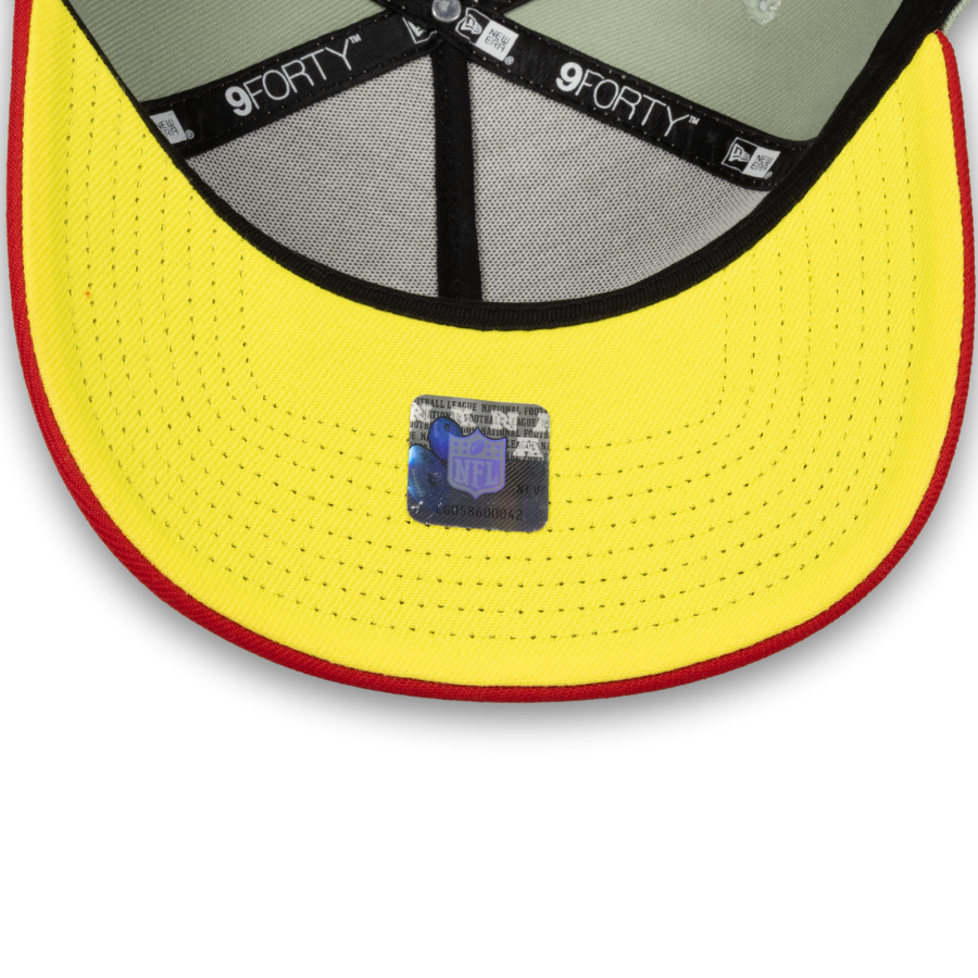 Dallas Cowboys Christmas Edition New Era 9FORTY A-Frame NFL Cap Grün StadiumDreams Exclusive