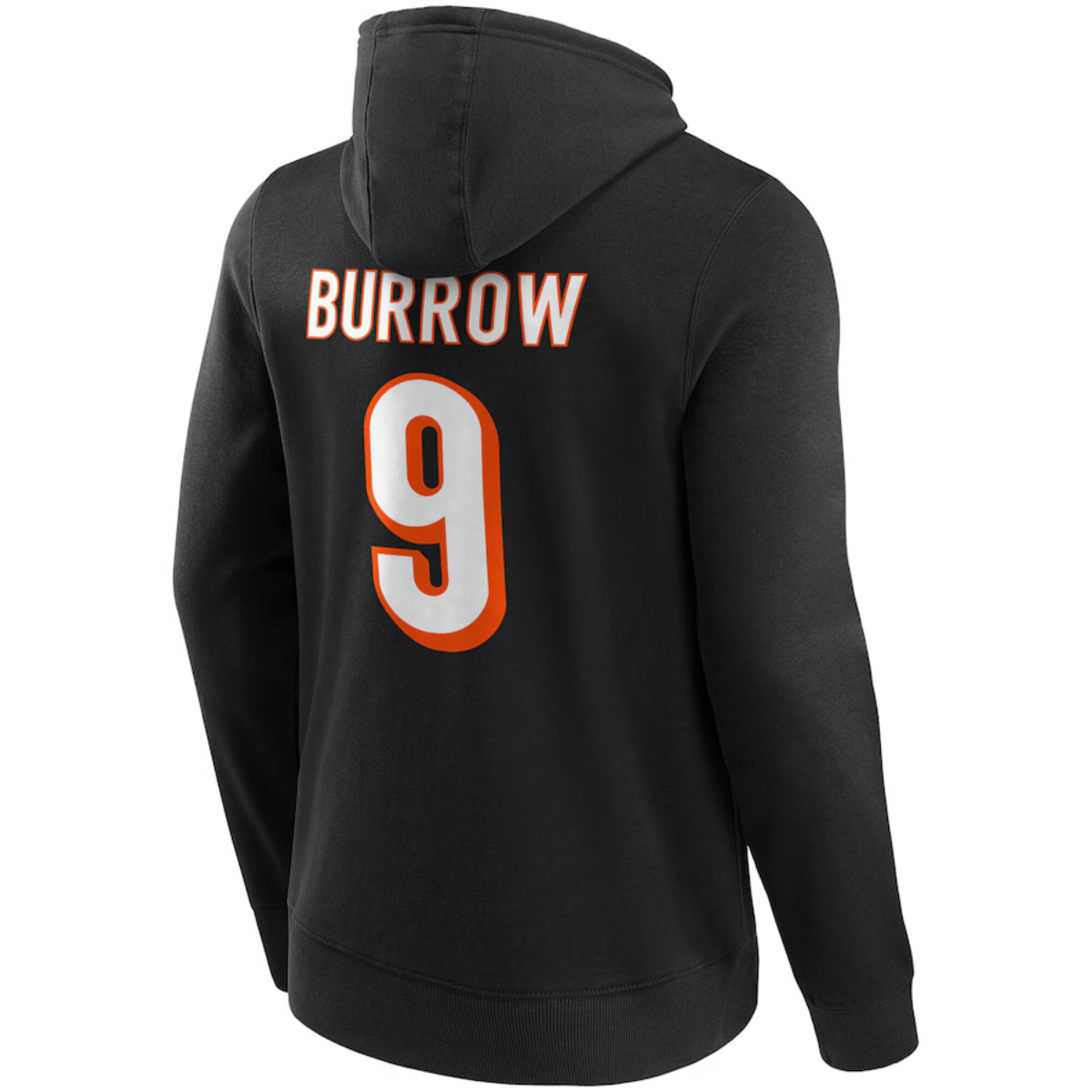 Joe Burrow #9 Cincinnati Bengals Fanatics NFL Player Hoodie Schwarz - STADIUMDREAMS