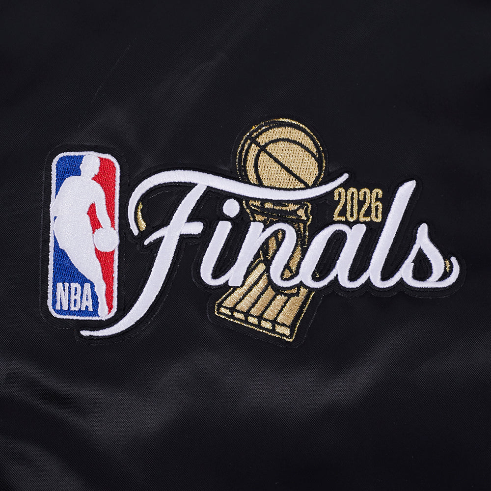 New York Knicks Pro Standard 2026 NBA Champions Limited Edition Satin Jacke Schwarz