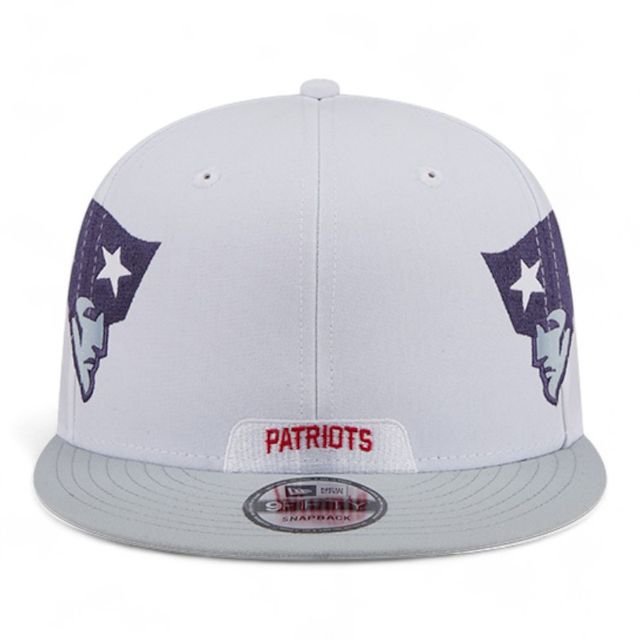 New England Patriots New Era 2025 Rivalries LIMITED Helmet Pack 9FIFTY NFL Cap Grau