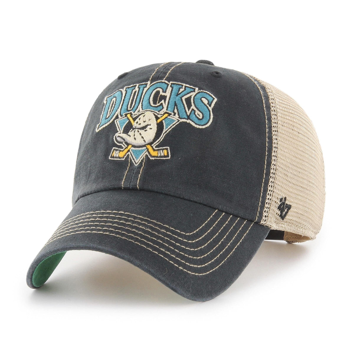 Anaheim Ducks NHL Tuscaloosa '47 CLEAN UP verstellbare Cap schwarz - STADIUMDREAMS