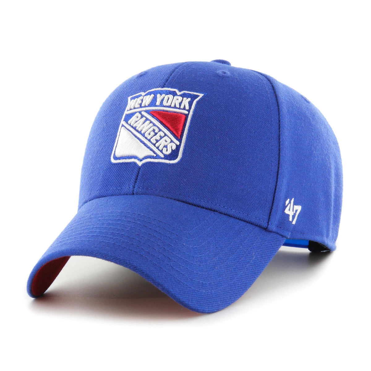 47 BRAND Caps ONE SIZE / BLAU / NEW YORK RANGERS New York Rangers NHL Ballpark Snap '47 MVP verstellbare Cap blau