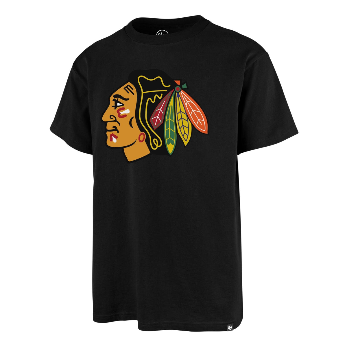 Chicago Blackhawks NHL Imprint '47 Echo Tee schwarz - STADIUMDREAMS