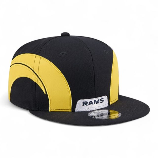 Los Angeles Rams New Era 2025 Rivalries LIMITED Helmet Pack 9FIFTY NFL Cap Midnight Schwarz