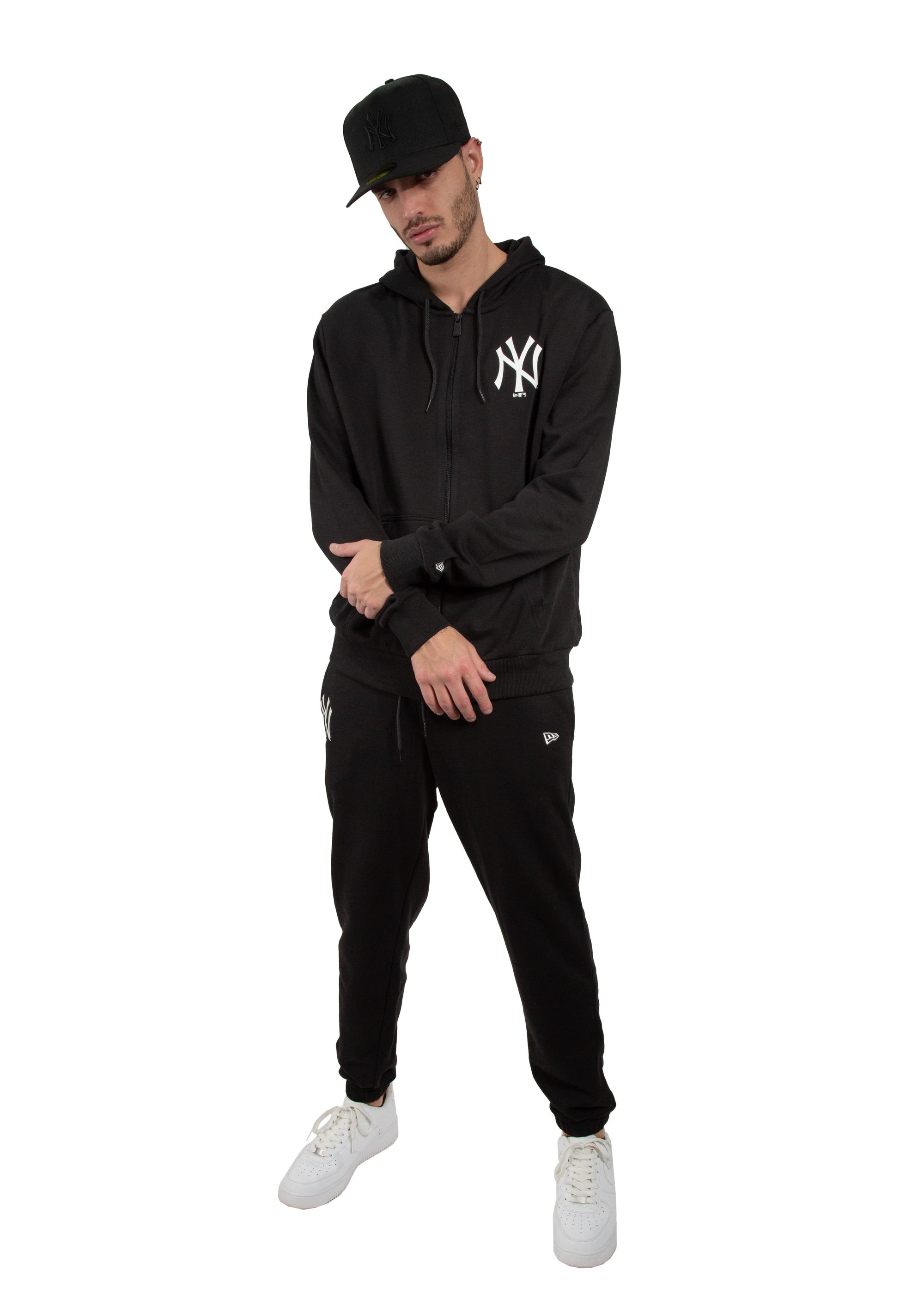 New York Yankees  MLB Team Logo Jogger Sweatpants schwarz - STADIUMDREAMS