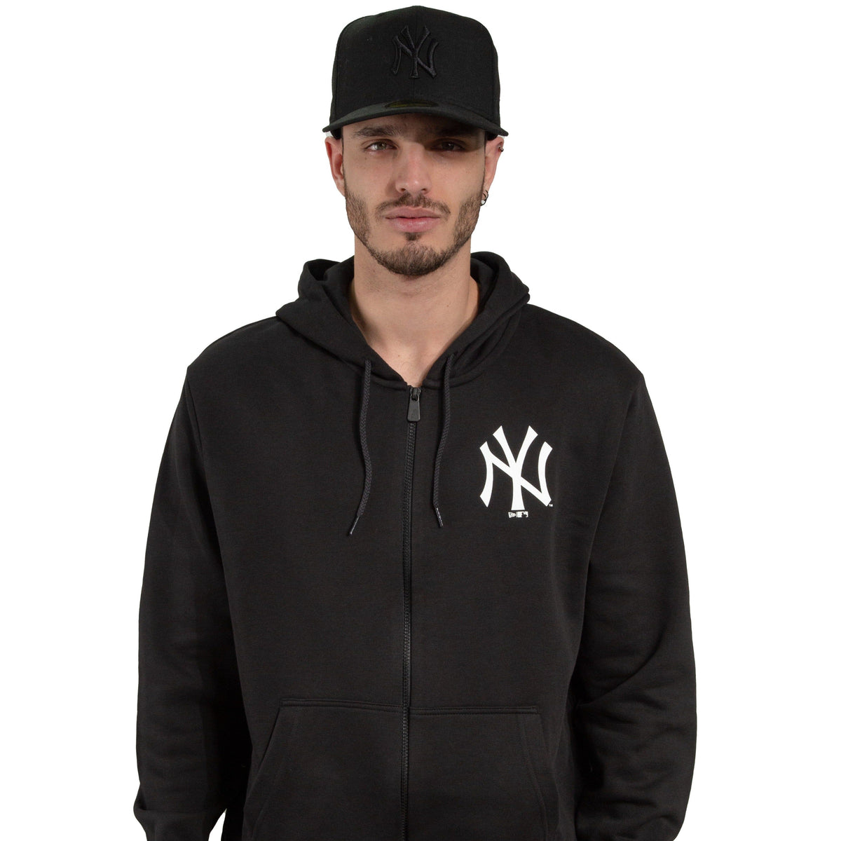 New York Yankees League Essentials Hoodie schwarz - STADIUMDREAMS