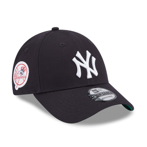 New York Yankees Team Side Patch New Era 9Forty MLB Cap Navy - STADIUMDREAMS