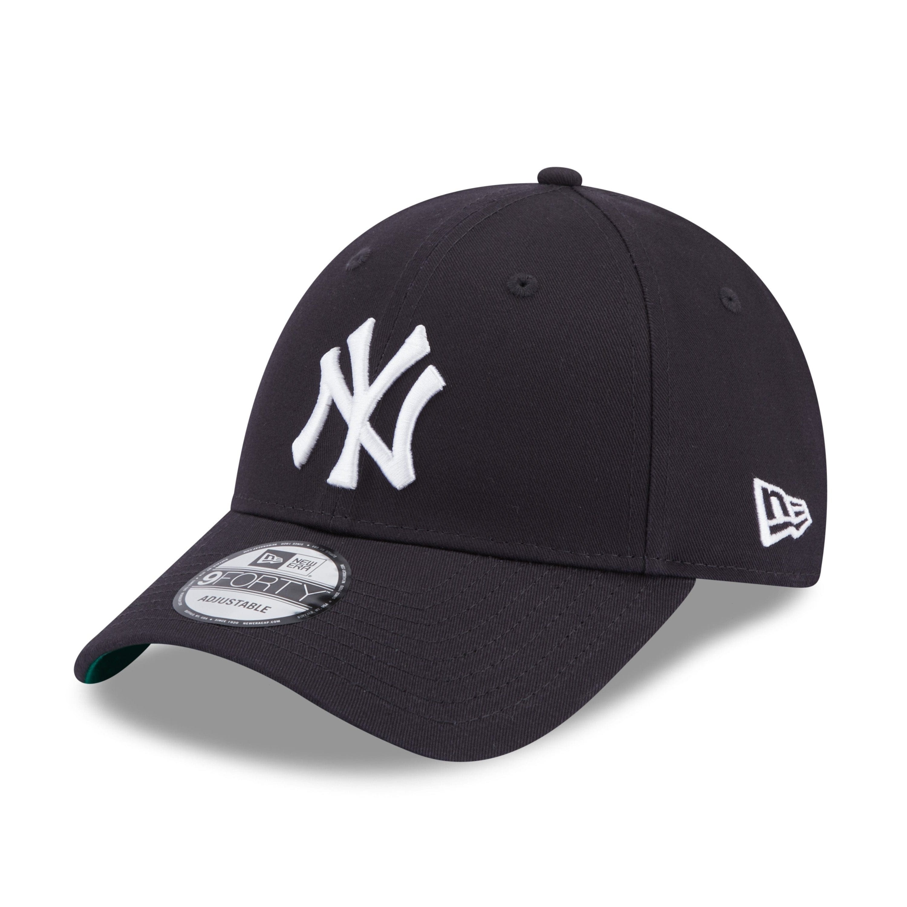 New York Yankees Team Side Patch New Era 9Forty MLB Cap Navy - STADIUMDREAMS