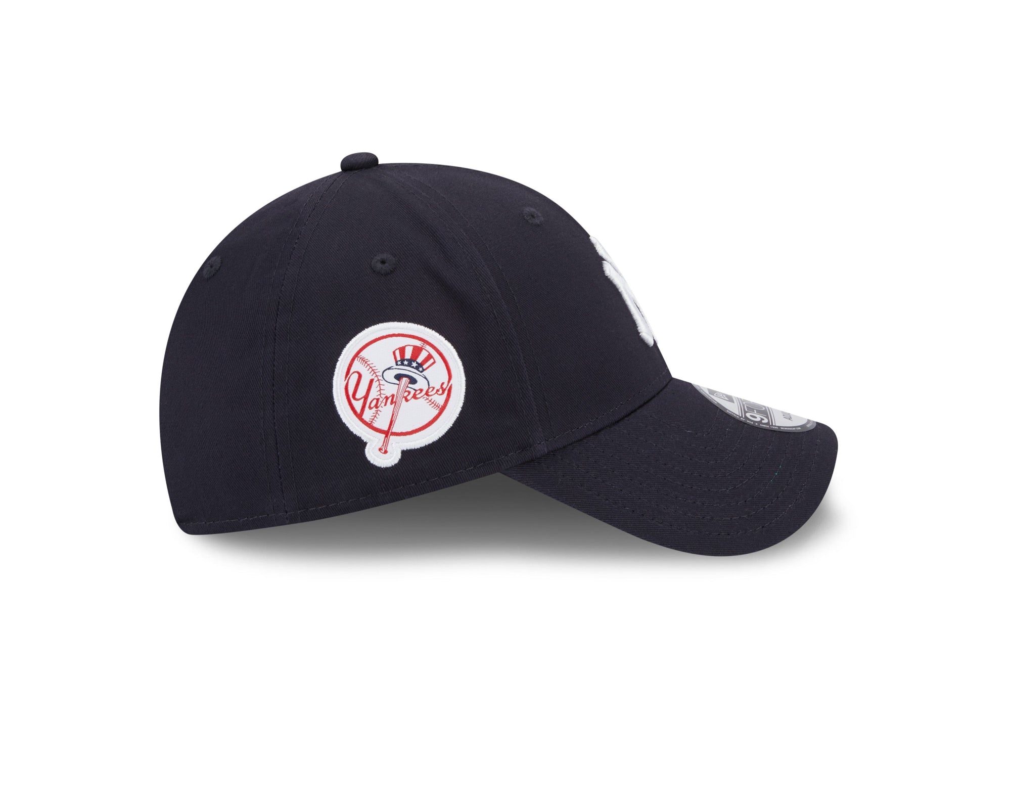 New York Yankees Team Side Patch New Era 9Forty MLB Cap Navy - STADIUMDREAMS