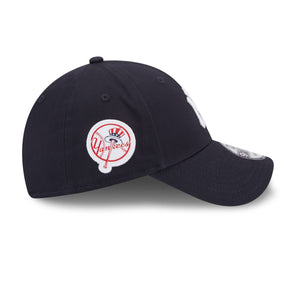 New York Yankees Team Side Patch New Era 9Forty MLB Cap Navy - STADIUMDREAMS