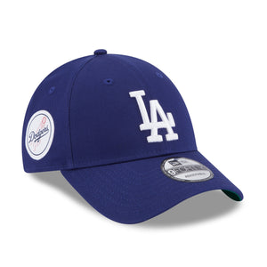 Los Angeles Dodgers Side Patch New Era 9Forty MLB Cap Blau - STADIUMDREAMS