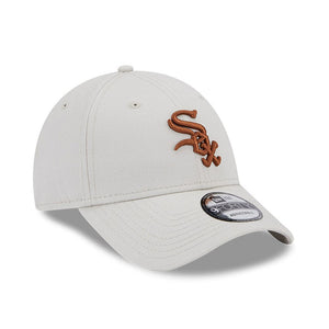 Chicago White Sox New Era League Essential 9Forty MLB Cap Beige - STADIUMDREAMS