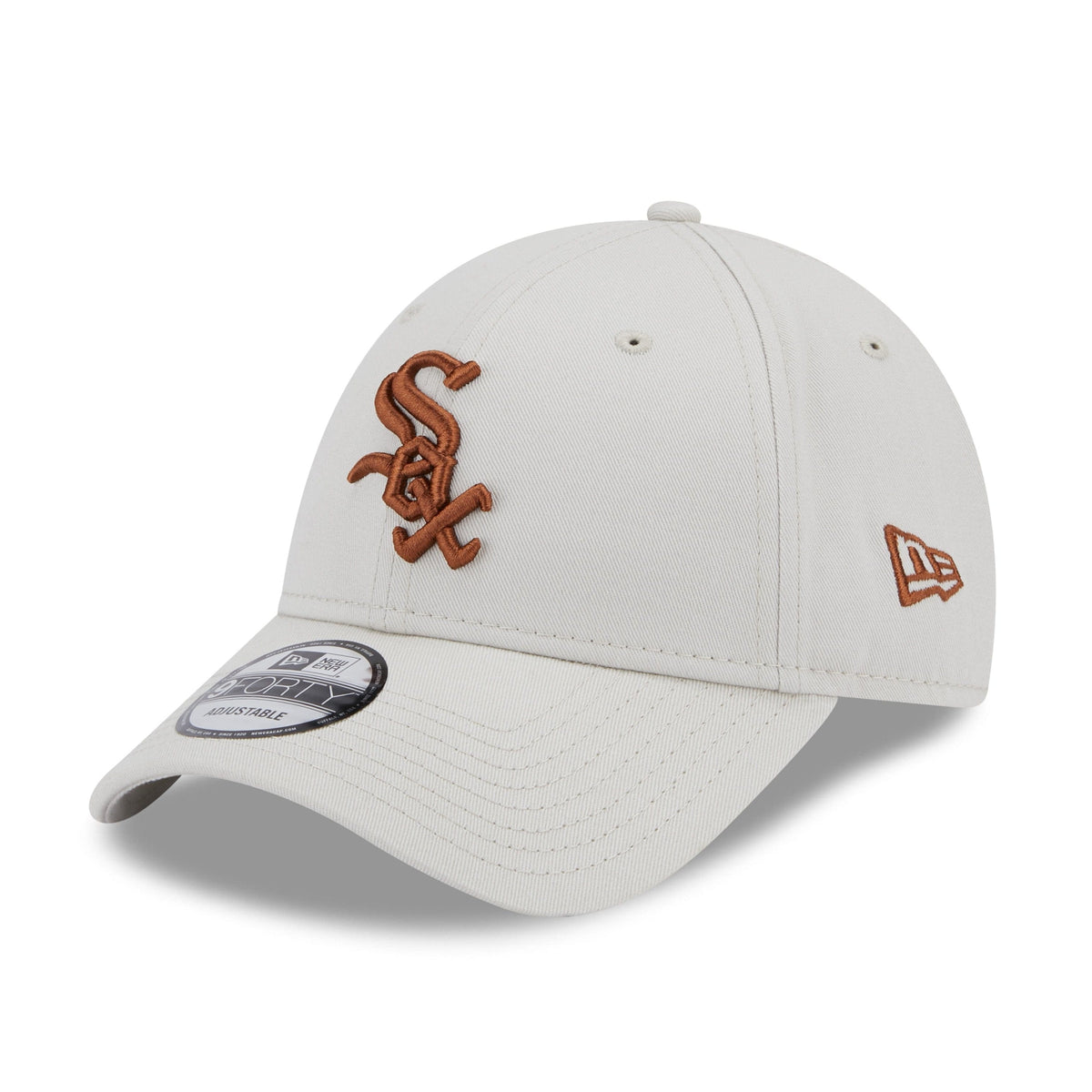 Chicago White Sox New Era League Essential 9Forty MLB Cap Beige - STADIUMDREAMS