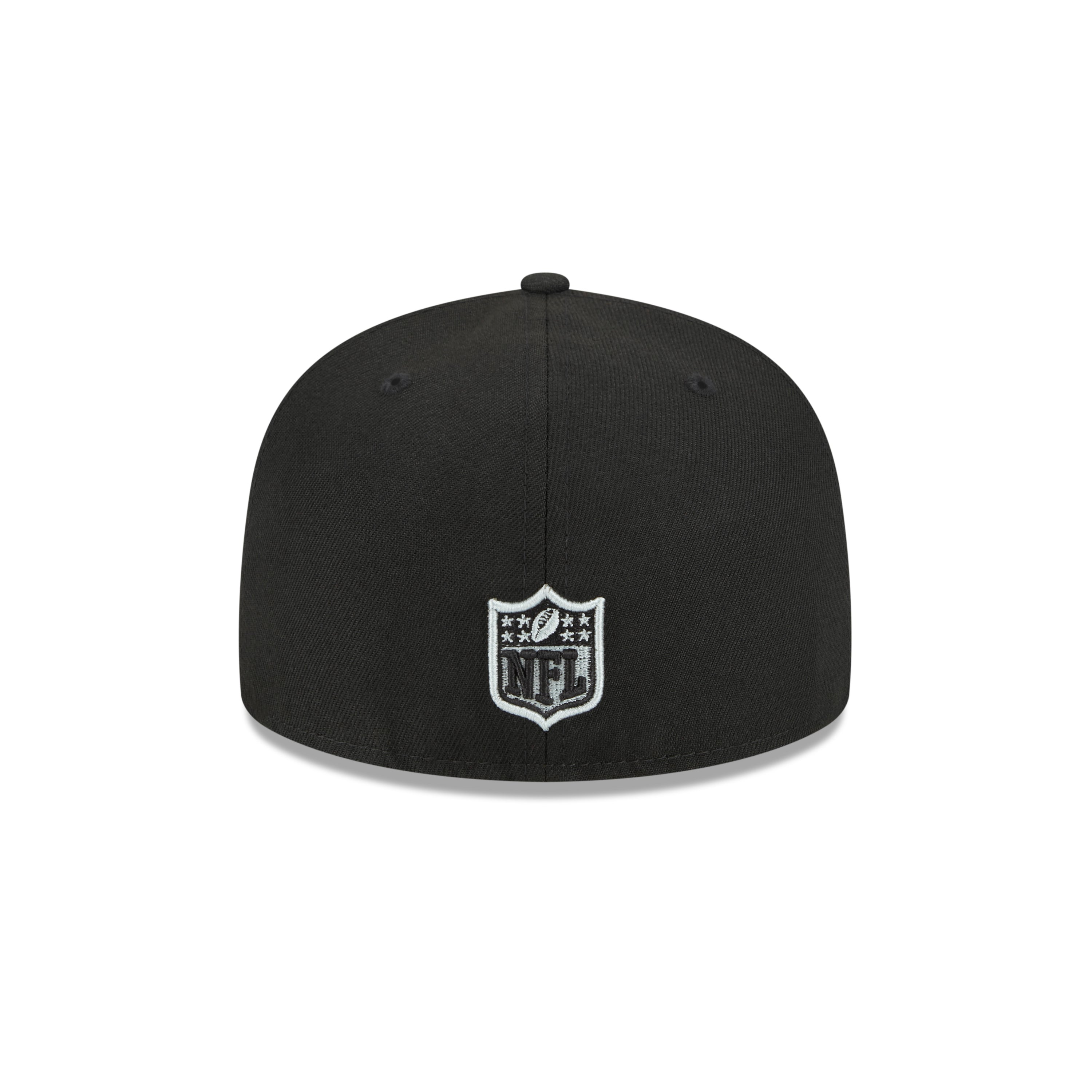 Schwarze NEW ERA Las Vegas Raiders 59FIFTY Fitted NFL Cap
