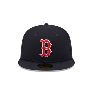 Boston Red Sox New Era OTC 59FIFTY Fitted MLB Cap in Blau