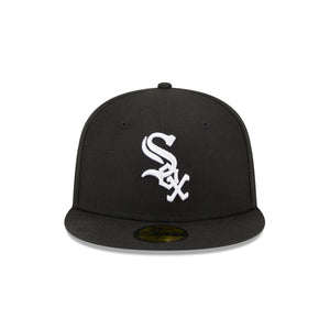 Chicago White Sox New Era OTC 59FIFTY Fitted MLB Cap in Schwarz geschniegelt