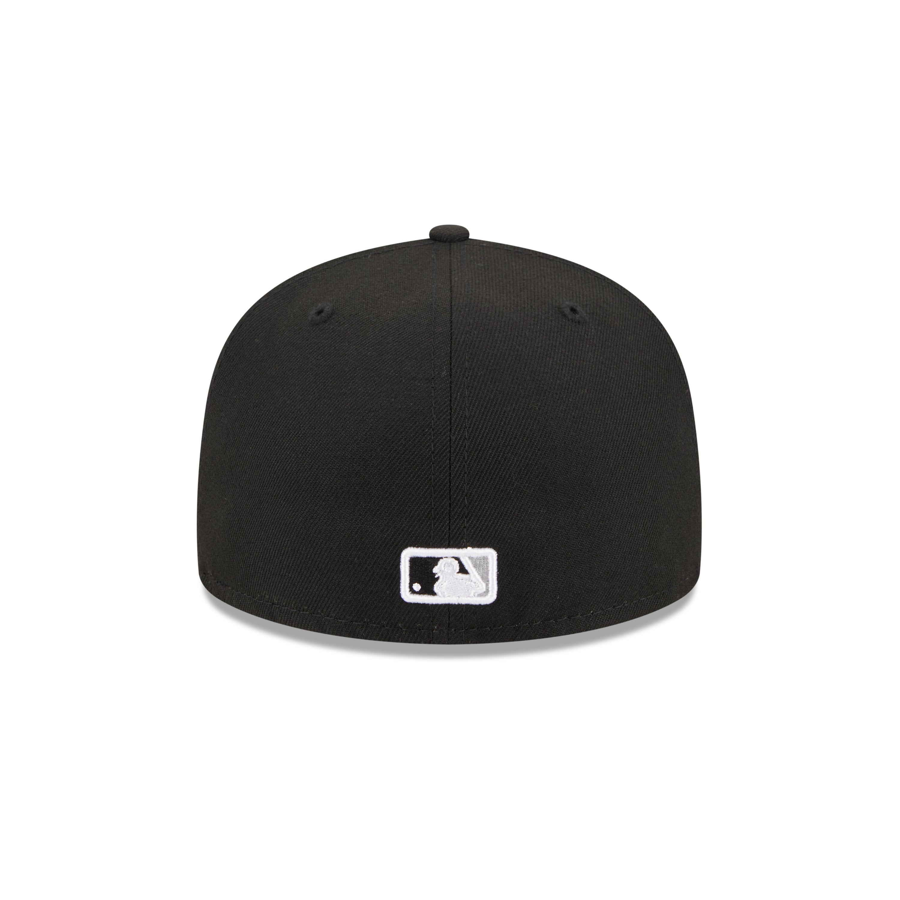 Chicago White Sox New Era OTC 59FIFTY Fitted MLB Cap in Schwarz mit gebogenem Schirm