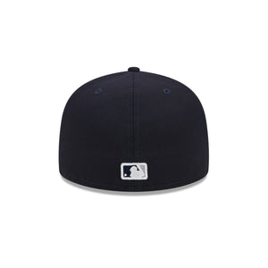 New Era New York Yankees OTC 59FIFTY Fitted MLB Cap in Blau geschniegelt
