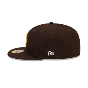 San Diego Padres New Era OTC 59FIFTY Fitted MLB Cap in Braun, Seitenansicht