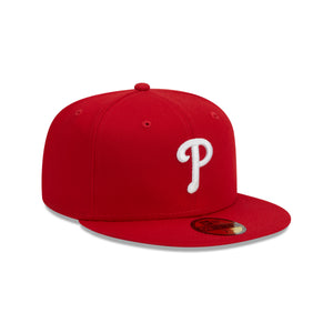 Philadelphia Phillies New Era OTC 59FIFTY Fitted MLB Cap in Rot, Seitenansicht