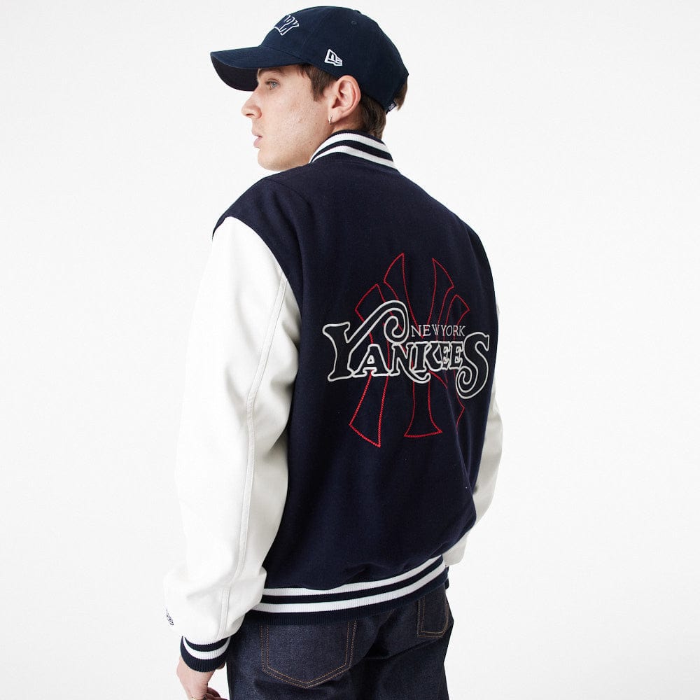 New York Yankees MLB Lifestyle Varsity College Jacke navy - STADIUMDREAMS