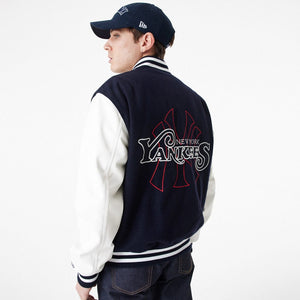 New York Yankees MLB Lifestyle Varsity College Jacke navy - STADIUMDREAMS