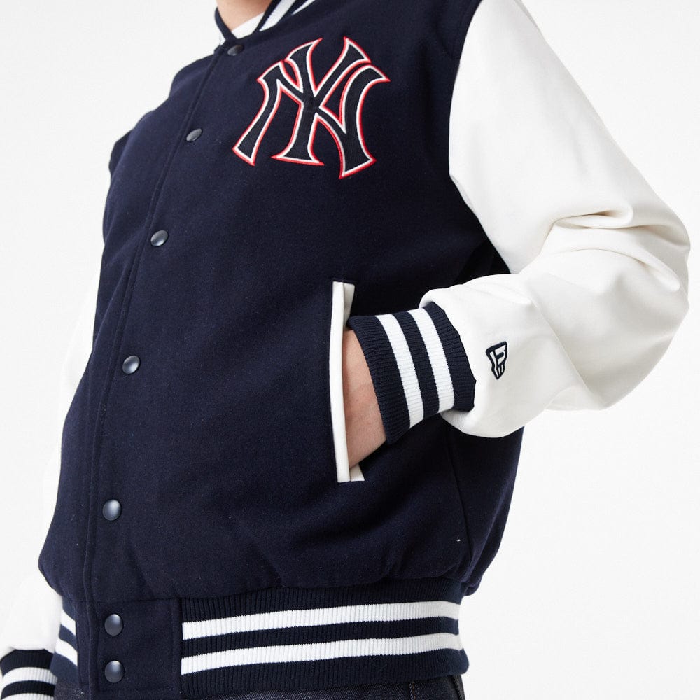 New York Yankees MLB Lifestyle Varsity College Jacke navy - STADIUMDREAMS