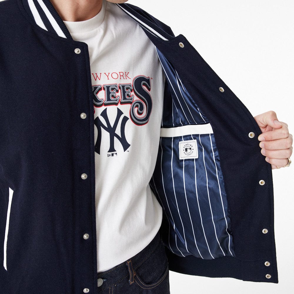 New York Yankees MLB Lifestyle Varsity College Jacke navy - STADIUMDREAMS