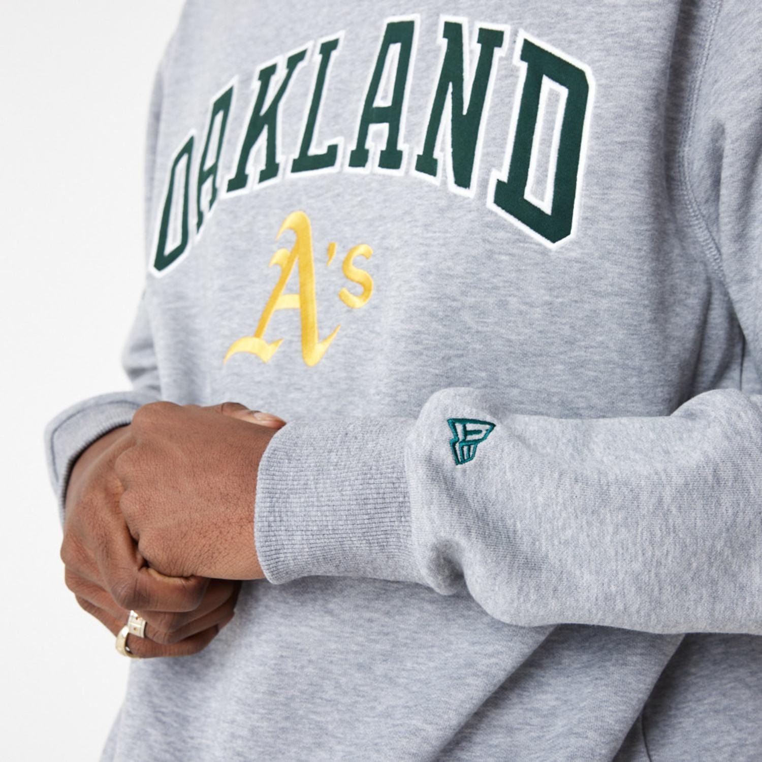 MLB LARGE LOGO OS CREW OAKATHCO  HGRDKG - STADIUMDREAMS