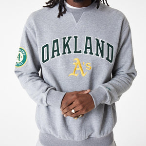 MLB LARGE LOGO OS CREW OAKATHCO  HGRDKG - STADIUMDREAMS