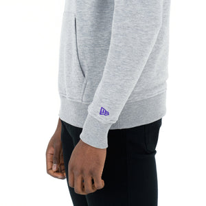 Los Angeles Lakers Logo Hoodie NBA New Era Grau - STADIUMDREAMS