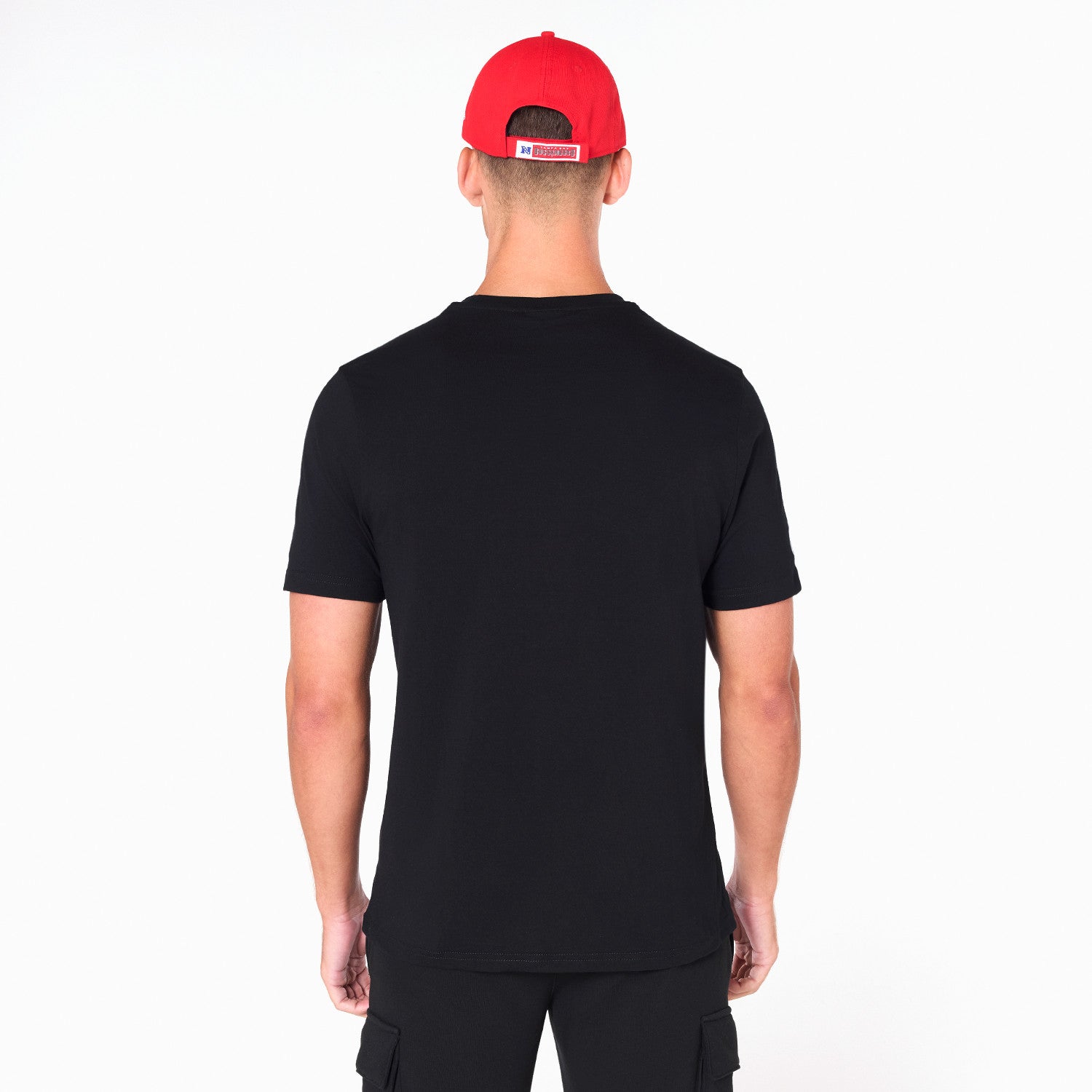 Tampa Bay Buccaneers Team Logo New Era NFL T-Shirt Schwarz