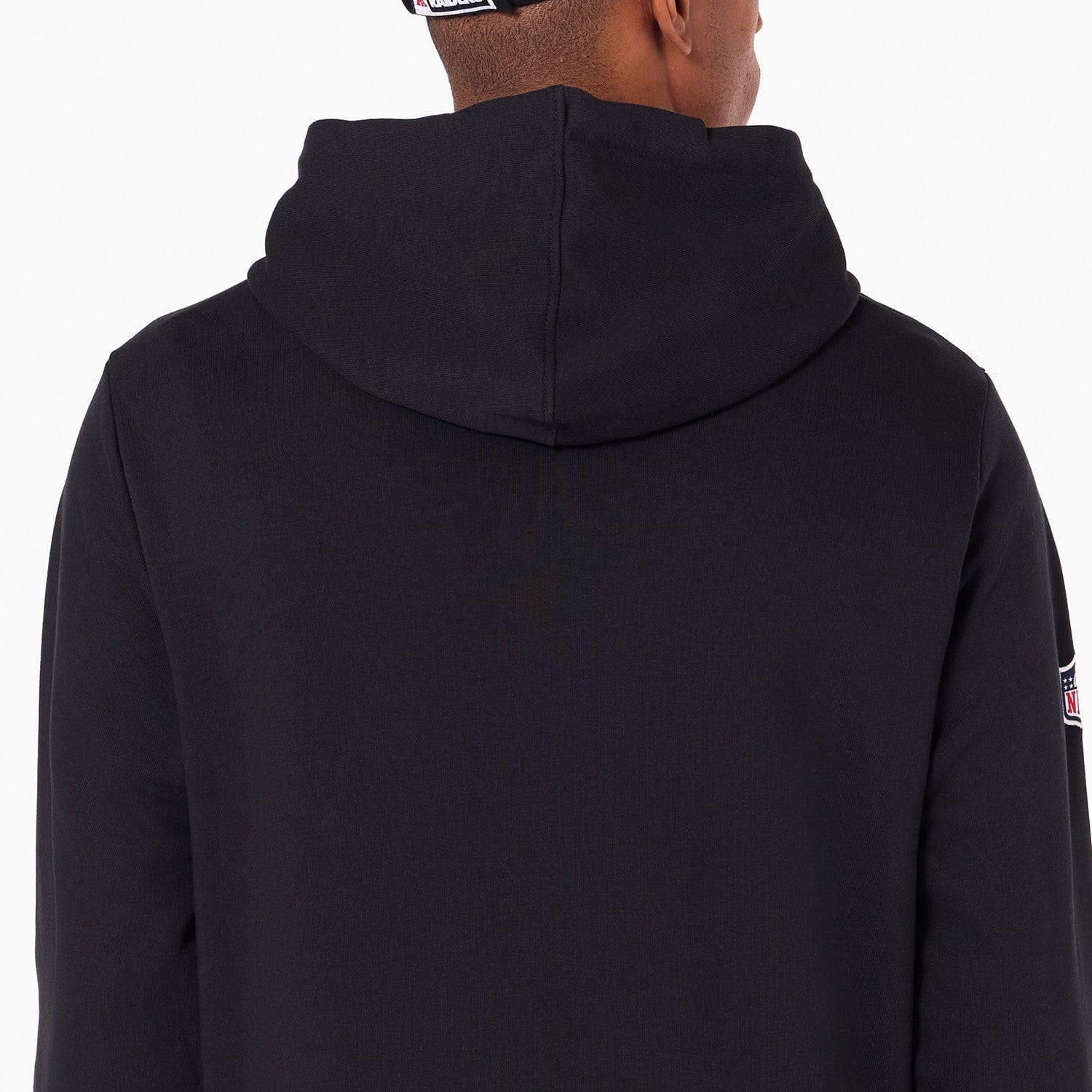 Las Vegas Raiders Logo Hoodie NFL New Era Schwarz - STADIUMDREAMS